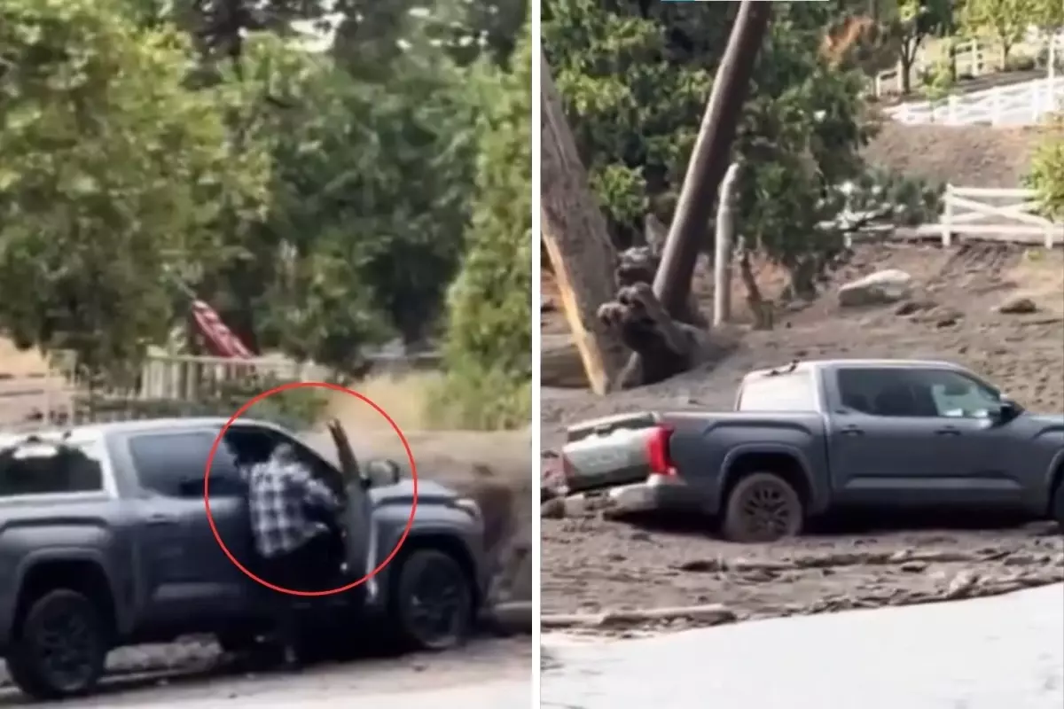 aracini toprak kaymasindan kurtarmak istedi hayatini hice saydi OkDhGNYG