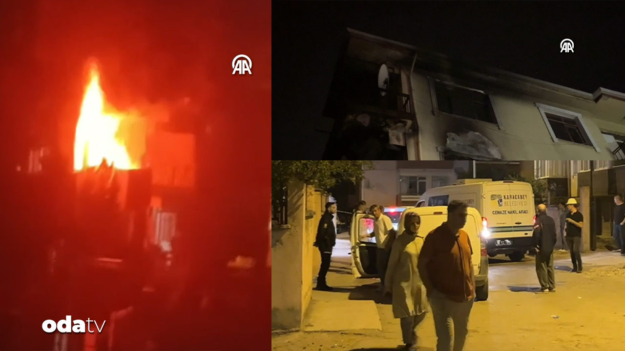 Misafirliğe geldikleri evden cenazeleri çıktı