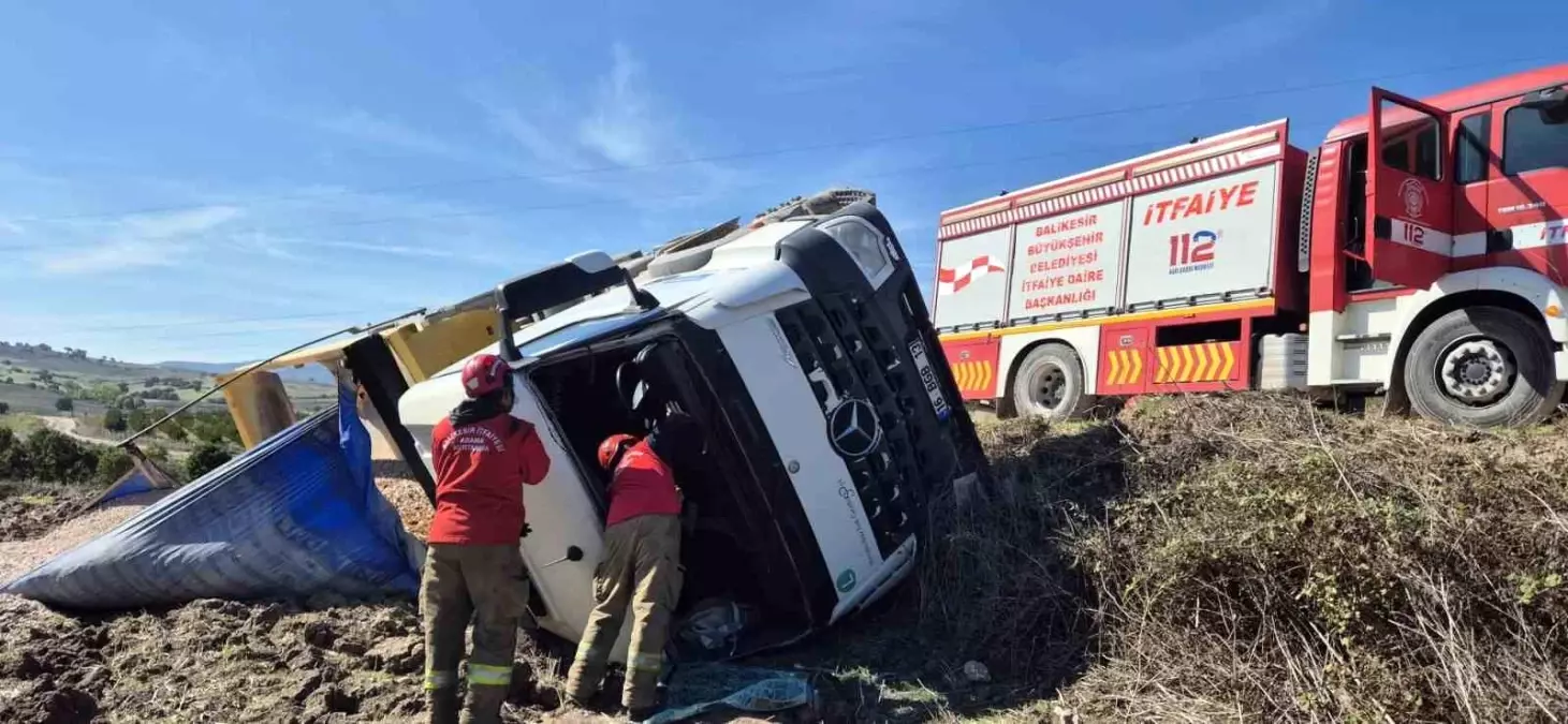 balikesirde trafik kazasi bir kisi yaralandi wrtFQNMX.jpg