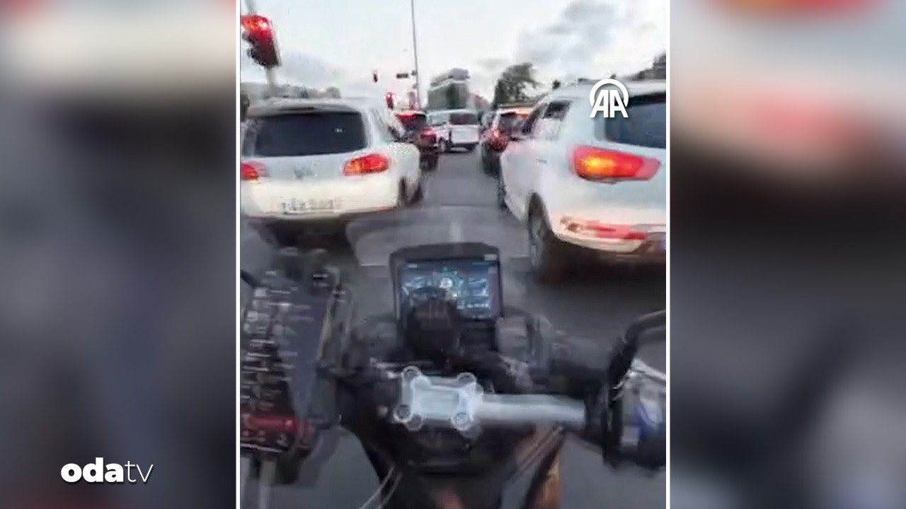 kagithanede makas atan motosikletliye para cezasi LlZWrplJ.jpg